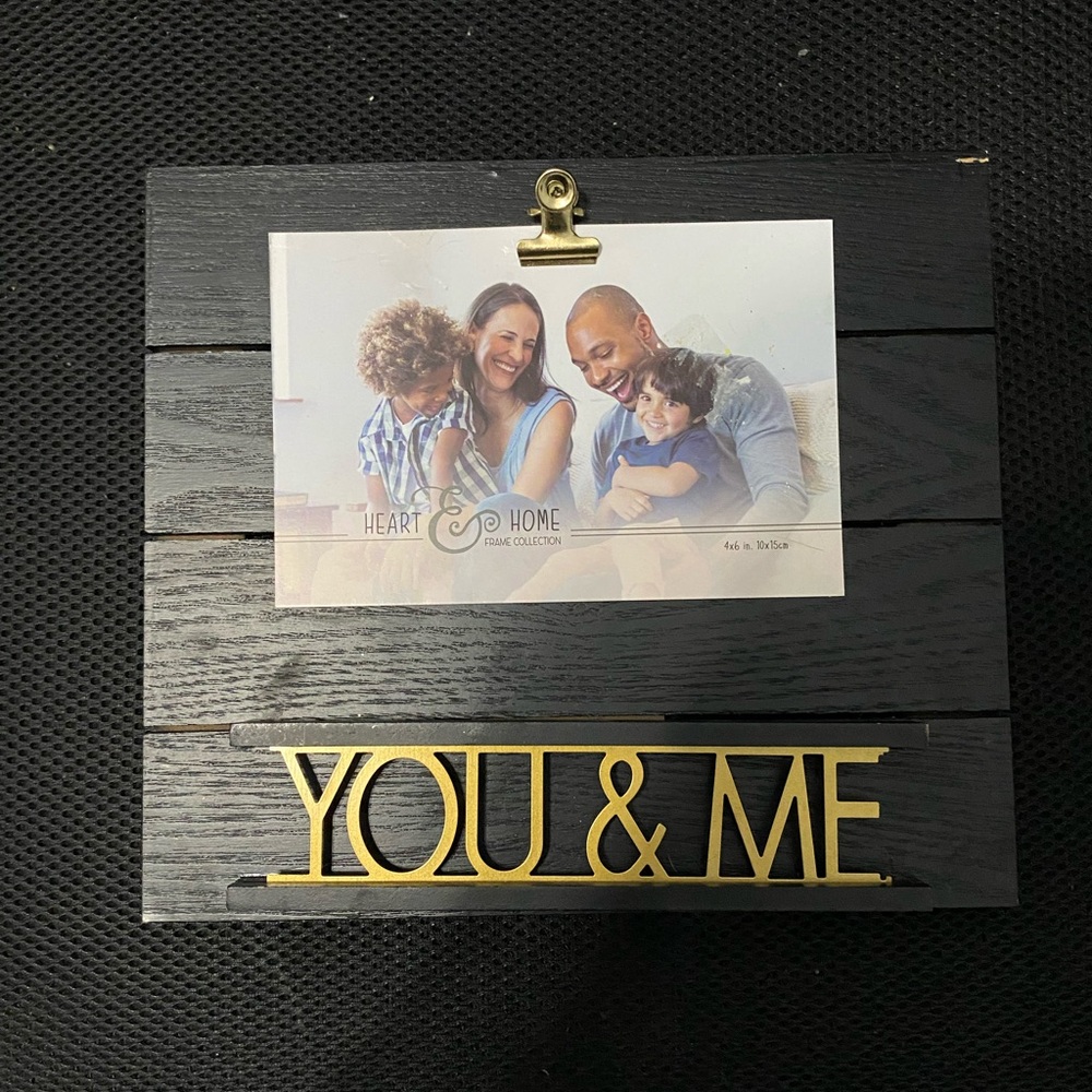 You & Me 4x6 Photo Frame